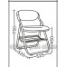 A-F004 布絨摺椅 (A187)